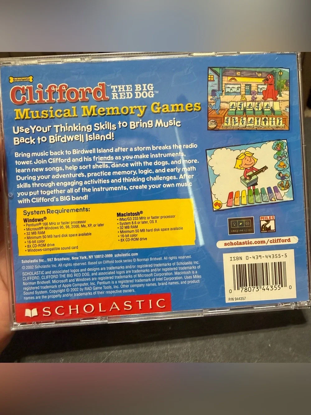 Scholastic interactive musical